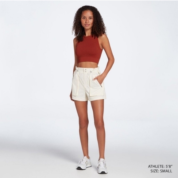 Calia Women's Woven Paperbag Shorts - Picture 5 of 8